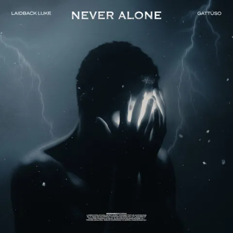 Laidback Luke & GATTÜSO — Never Alone cover artwork