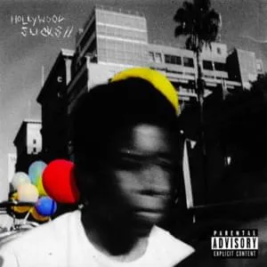 KennyHoopla featuring Travis Barker — hollywood sucks// cover artwork