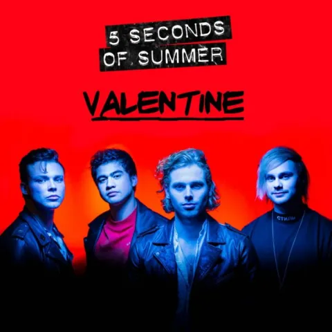 5 Seconds of Summer — Valentine cover artwork