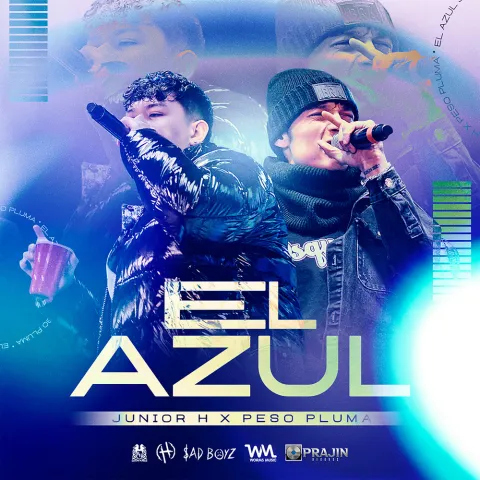 Junior H & Peso Pluma — El Azul cover artwork