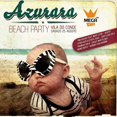 Various Artists Azurara - Beach Party cover artwork