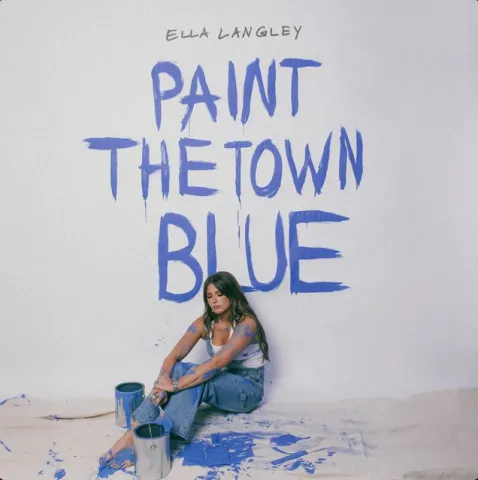 Ella Langley Paint The Town Blue cover artwork