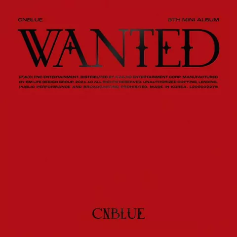 CNBLUE WANTED cover artwork
