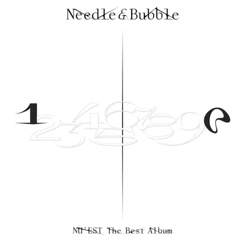 NU'EST The Best Album 'Needle & Bubble' cover artwork