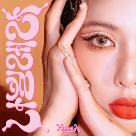 HyunA — Whatever (띵가띵가) cover artwork