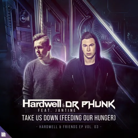 Hardwell & Dr Phunk featuring Jantine — Take Us Down cover artwork