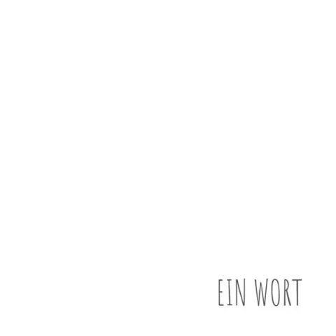 Emma-Mo — Ein Wort cover artwork