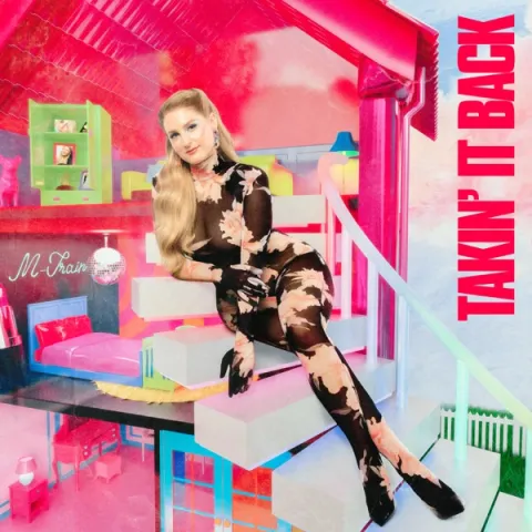 Meghan Trainor featuring Teddy Swims — Bad For Me cover artwork