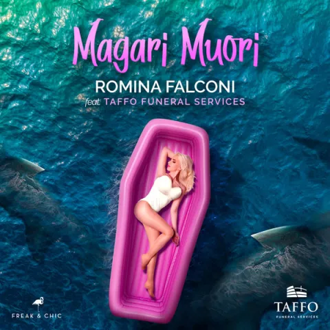 Romina Falconi featuring Taffo Funeral Services — Magari Muori cover artwork
