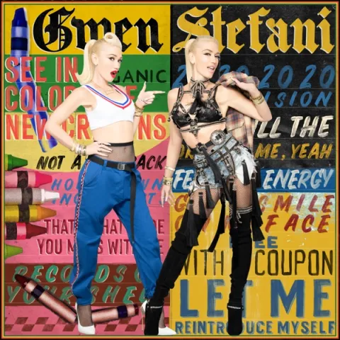 Gwen Stefani Let Me Reintroduce Myself cover artwork