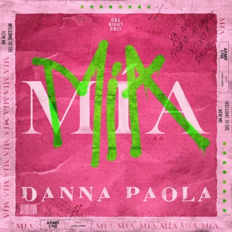 Danna Paola MÍA cover artwork