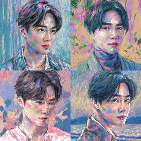 SUHO — Let&#039;s Love cover artwork