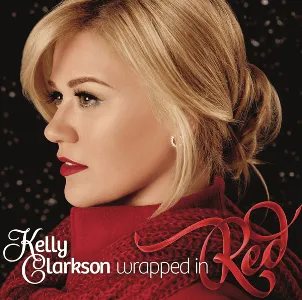 Kelly Clarkson Wrapped in Red cover artwork