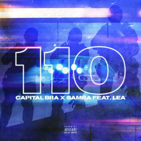 Capital Bra & Samra featuring LEA — 110 cover artwork