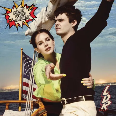 Lana Del Rey Norman Fucking Rockwell! cover artwork
