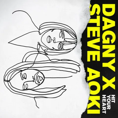 Dagny & Steve Aoki — Hit Your Heart cover artwork