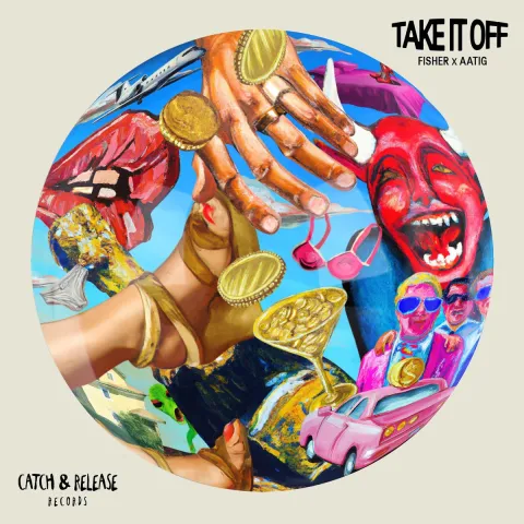 FISHER & Aatig — Take It Off cover artwork