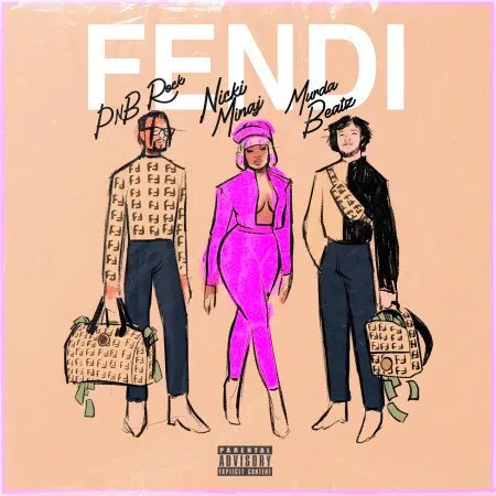 PnB Rock featuring Nicki Minaj & Murda Beatz — Fendi cover artwork