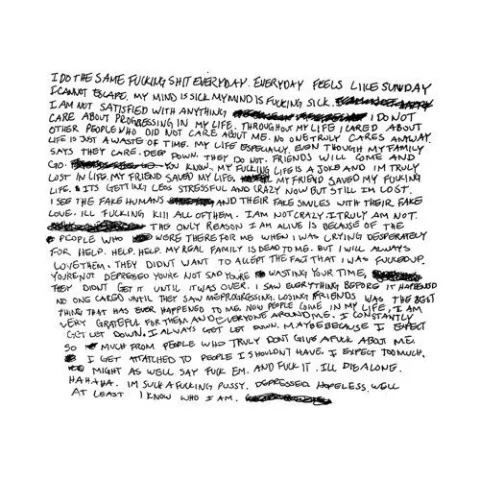 XXXTENTACION — Revenge cover artwork