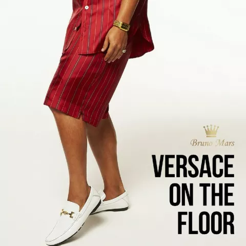 Bruno Mars Versace On the Floor cover artwork