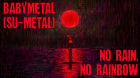 BABYMETAL — No Rain, No Rainbow cover artwork