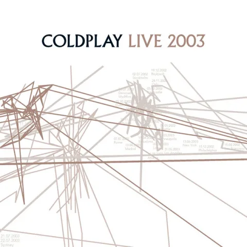 Coldplay Live 2003 cover artwork