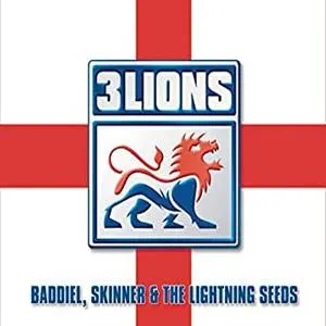 Baddiel, Skinner, & Lightning Seeds — Three Lions &#039;98 cover artwork