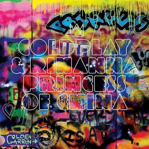 Coldplay ft. featuring Rihanna Princess of China cover artwork