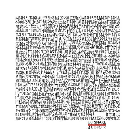 DJ Snake featuring Bipolar Sunshine — Middle (4B Remix) cover artwork