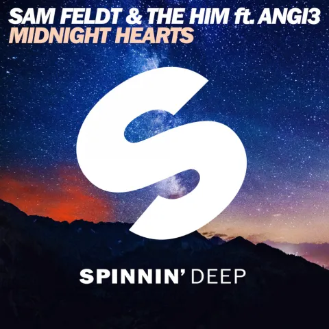 Sam Feldt & The Him featuring ANGI3 — Midnight Hearts cover artwork