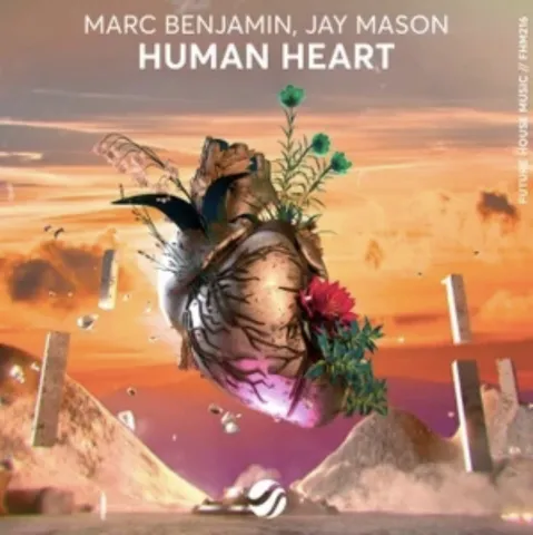 Marc Benjamin & Jay Mason — Human Heart cover artwork