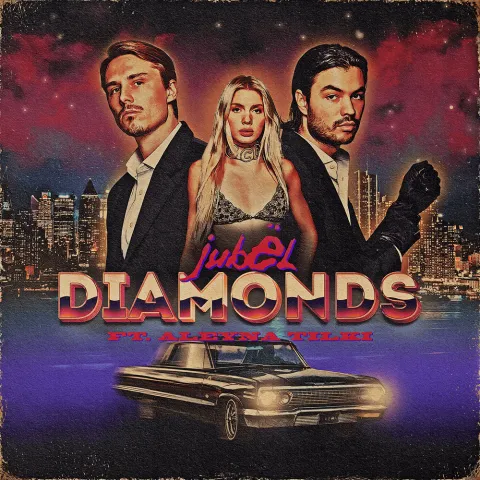 Jubël featuring Aleyna Tilki — Diamonds cover artwork
