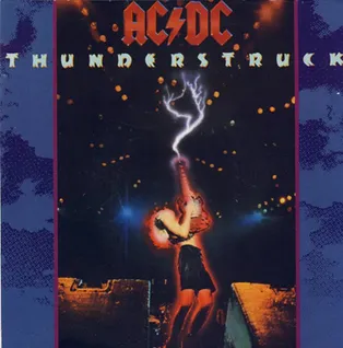 AC/DC Thunderstruck cover artwork