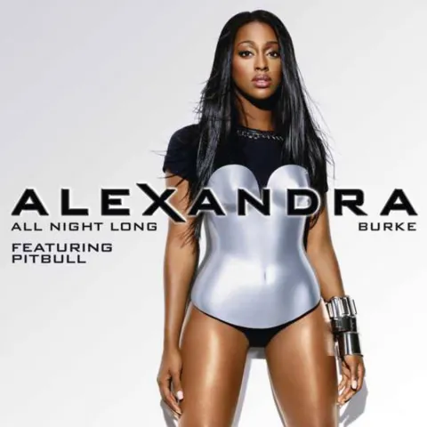 Alexandra Burke featuring Pitbull — All Night Long (Remix) cover artwork