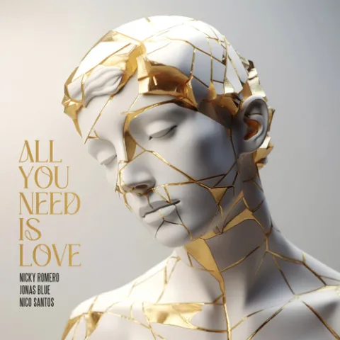 Nicky Romero, Jonas Blue, & Nico Santos — All You Need Is Love cover artwork