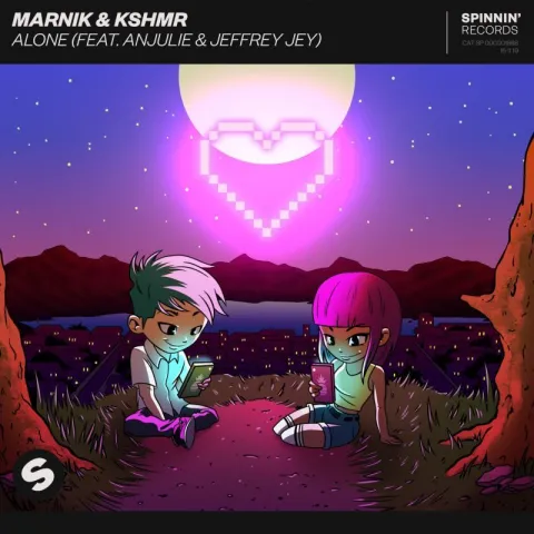 Marnik & KSHMR featuring Anjulie & Jeffrey Jey — Alone cover artwork