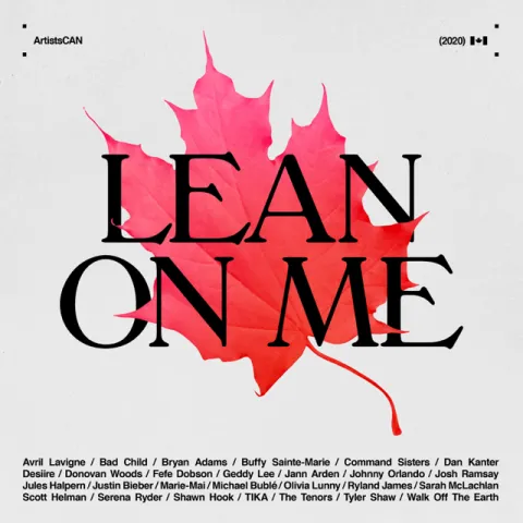 ArtistsCAN — Lean On Me cover artwork