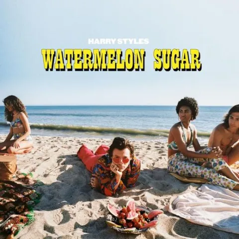 Harry Styles Watermelon Sugar cover artwork