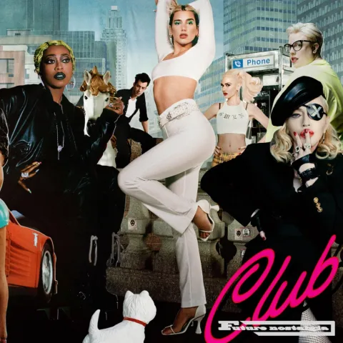 Dua Lipa Club Future Nostalgia cover artwork
