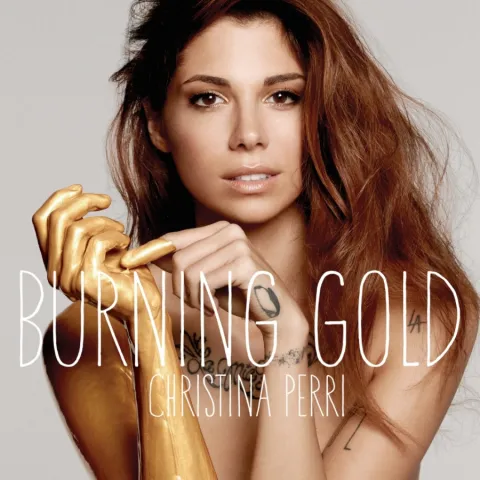 Christina Perri — Burning Gold cover artwork