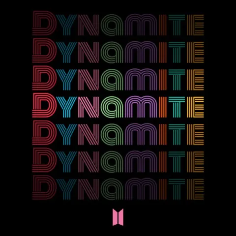 BTS Dynamite cover artwork