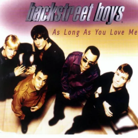 Backstreet Boys — As Long As You Love Me cover artwork