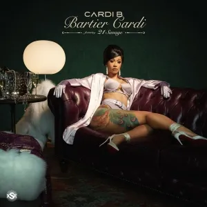 Cardi B ft. featuring 21 Savage Bartier Cardi cover artwork