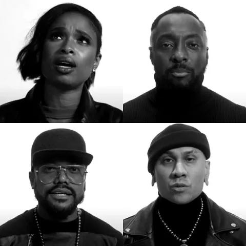 Black Eyed Peas featuring Jennifer Hudson — The Love cover artwork