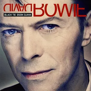 David Bowie Black Tie White Noise cover artwork