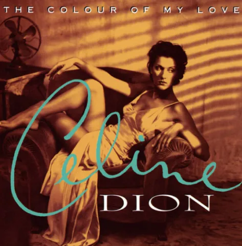 Céline Dion The Colour of My Love cover artwork