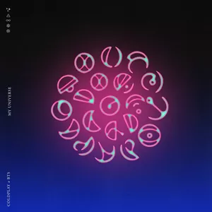 Coldplay & BTS My Universe cover artwork