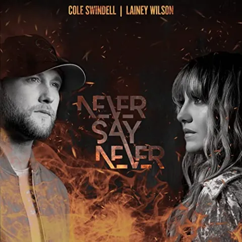 Cole Swindell & Lainey Wilson Never Say Never cover artwork