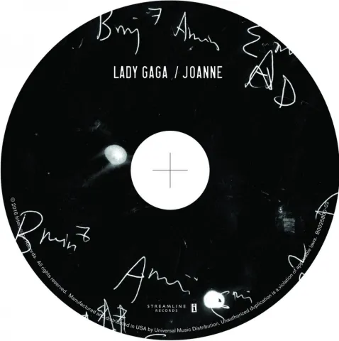 Lady Gaga Joanne: B Sides cover artwork