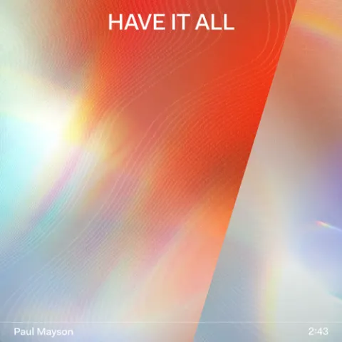 Paul Mayson — Have It All cover artwork